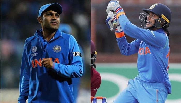 Virender Sehwag&#039;s brilliant response to fan, praises Smriti Mandhana