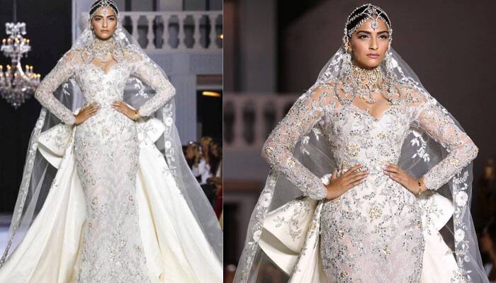 Sonam Kapoor turns heads at Ralph and Russo Autumn Winter Show—Video, Pics