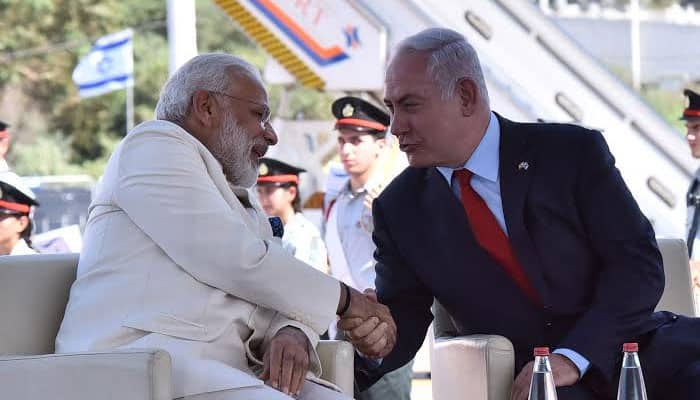 when did modi visit israel