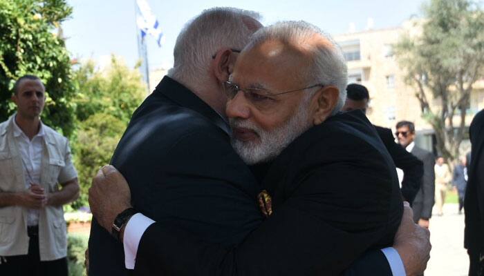 Narendra Modi in Israel Day 2: Prez Reuven Rivlin extends warm welcome to PM, calls India &#039;a great ally&#039;