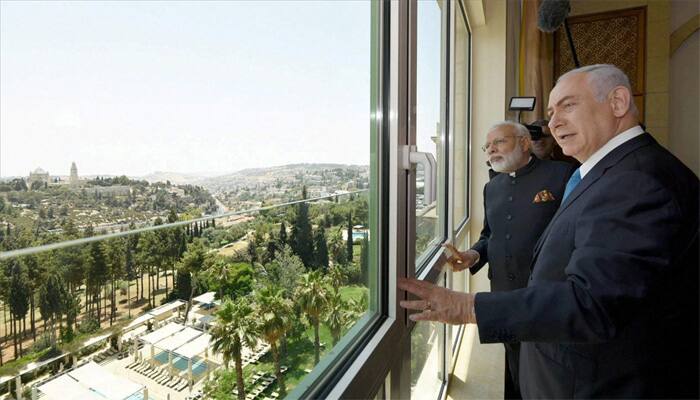 Modi in Israel: PM gets glimpse of Temple Mount or al-Quds al-Sharif