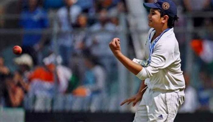 Arjun Tendulkar&#039;s toe-crushing yorker sends English batsman Jonny Bairstow hobbling out of nets