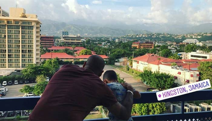 SEE PIC: Shikhar Dhawan shares a beautiful moment with son Zoravar ​