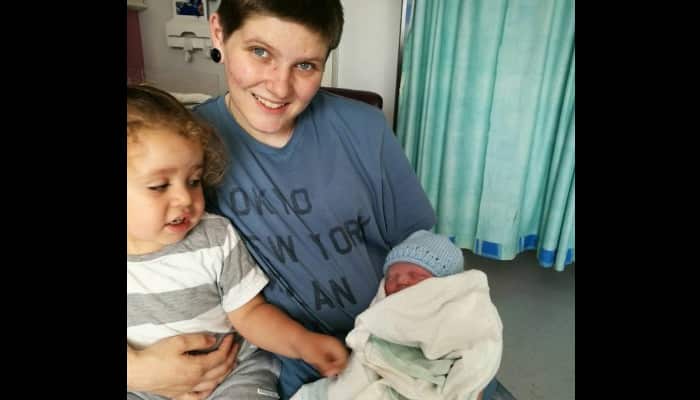 Meet Britain&#039;s first pregnant man who gave birth to a baby girl!