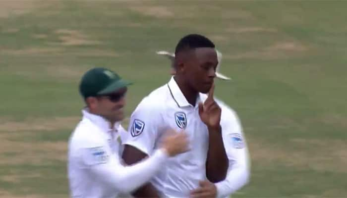 WATCH: Kagiso Rabada gives &#039;silent&#039; send-off to Ben Stokes; sets Twitter on fire