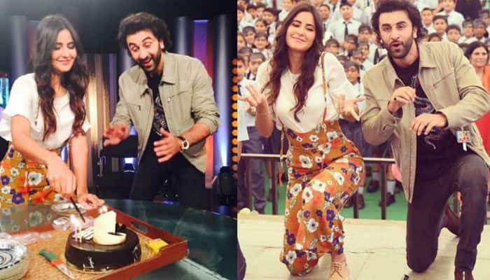 Ranbir Kapoor celebrates Katrina Kaif&#039;s birthday in advance and it&#039;s so cool! Watch video