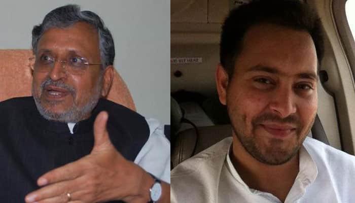 Sushil Modi refutes Tejashwi Yadav&#039;s claims, says Bihar Deputy CM was adult when he became land&#039;s owner
