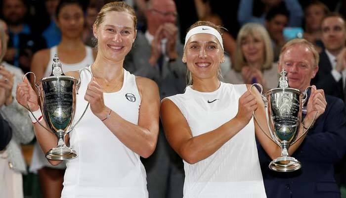 Wimbledon 2017: Ekaterina Makarova, Elena Vesnina wins first women&#039;s doubles at All England Club