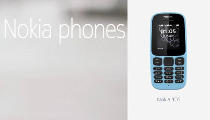 Nokia 105 feature phone now in India, '130' to come soon Nokia 105 feature phone now in India, '130' to come soon