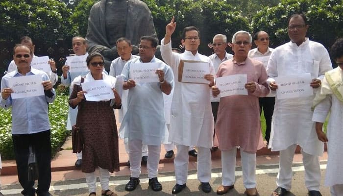 Noisy protests in Parliament over mob lynching, agrarian crisis; govt hits back