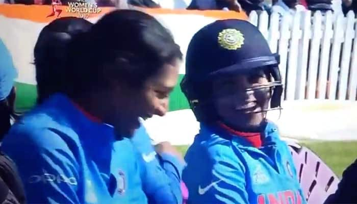 WATCH: Skipper Mithali Raj, Veda Krishnamurthy celebrate Harmanpreet Kaur&#039;s epic knock in style