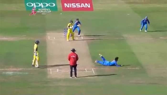 WATCH: Deepti Sharma takes a stunner to dismiss Nicole Bolton in IND vs AUS WWC 2017 semi-final