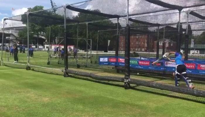 WATCH: Ahead of ICC WWC final, Arjun Tendulkar bowls to Veda Krishnamurthy in nets