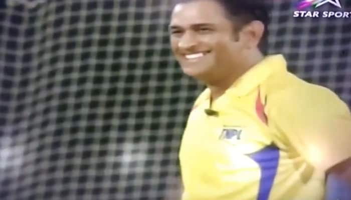 WATCH: MS Dhoni hits three consecutive 6s in TNPL six-hitting competition