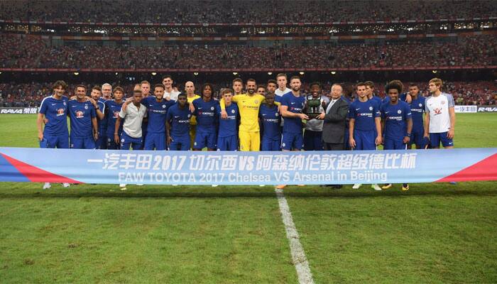 Michy Batshuayi scores twice as Chelsea beat Arsenal 3-0 in pre-season friendly