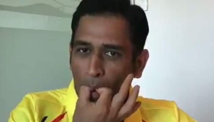 WATCH: MS Dhoni&#039;s &#039;whistlepodu&#039; to kick-off Tamil Nadu Premier League