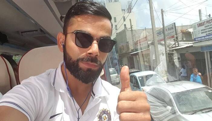 India&#039;s tour of Sri Lanka: Virat Kohli-led Team India travels to Galle for first Test - See pic