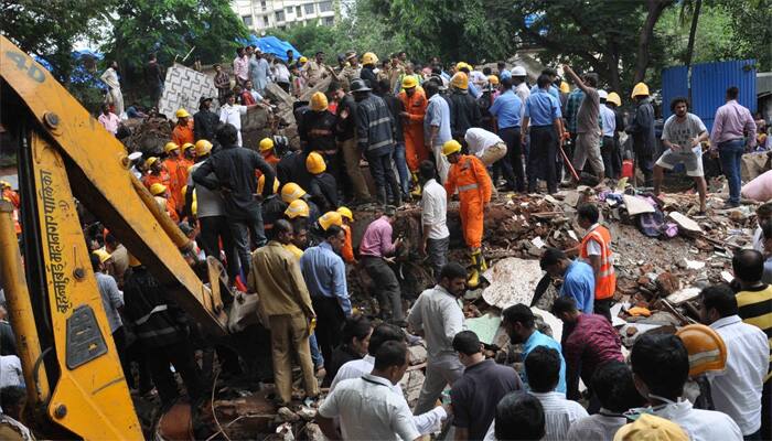 Mumbai building collapse: Death toll rises to 12, Shiv Sena&#039;s Sunil Shitap booked for culpable homicide