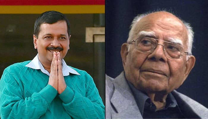 Ram Jethmalani quits as Arvind Kejriwal&#039;s counsel, asks Delhi CM to clear dues of Rs 2 crore