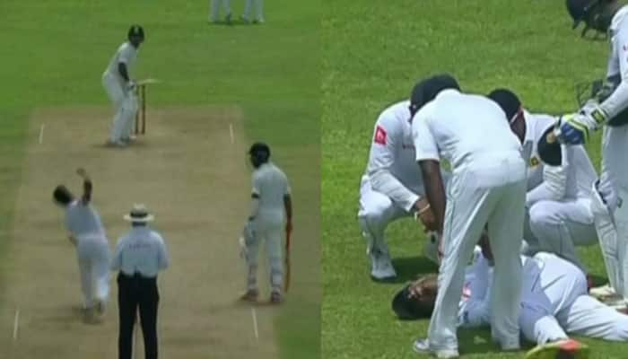 WATCH: Shikhar Dhawan&#039;s dropped catch rules out Asela Gunaratne for entire Galle Test