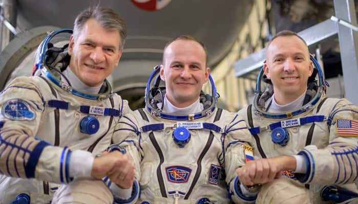 Three crew members set for launch to International Space Station on Friday