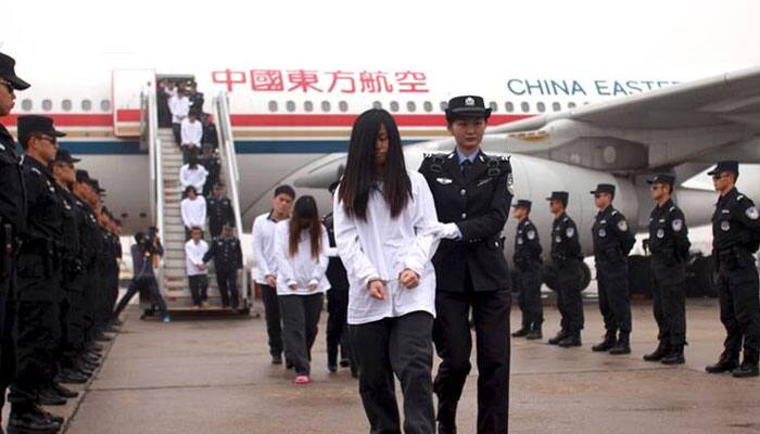 Taiwan protests against Cambodia sending Taiwanese fraud suspects to China