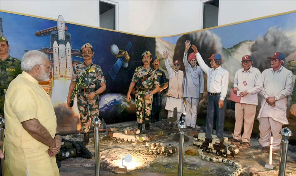 Narendra Modi visits Dr. A.P.J. Abdul Kalam memorial Narendra Modi visits Dr. A.P.J. Abdul Kalam memorial