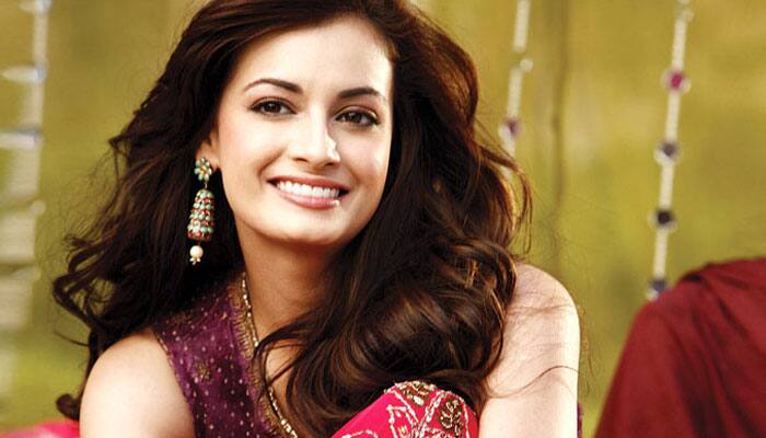 Dia Mirza turns Radha for Anju Modi&#039;s show at India Couture Week