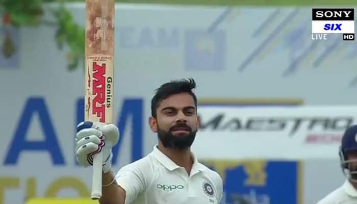 Sri Lanka vs India, 1st Test: Virat Kohli roars back to form with 17th century - Watch video