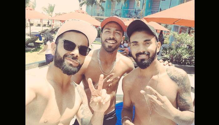 Virat Kohli and Co enjoy pool time after clinical 304-run win over Sri Lanka in Galle Test