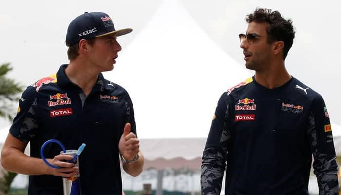 Daniel Ricciardo slams &#039;amateur&#039; teammate Max Verstappen following opening lap incident in Hungarian GP
