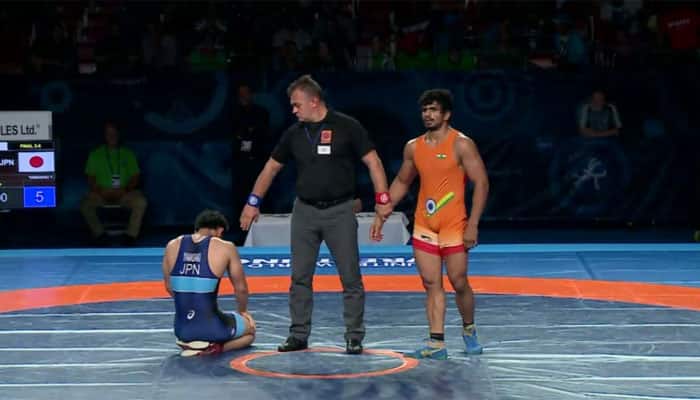 Veer Dev Gulia bags bronze medal on opening day of Junior World Wrestling championships