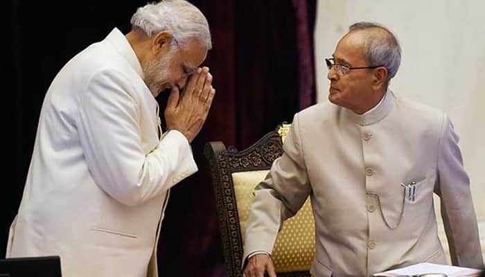 Here&#039;s what PM Narendra Modi wrote to Pranab Mukherjee on his last day in office as President