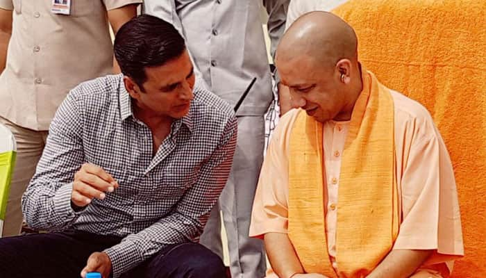 Akshay Kumar meets Uttar Pradesh Chief Minister Yogi Adityanath