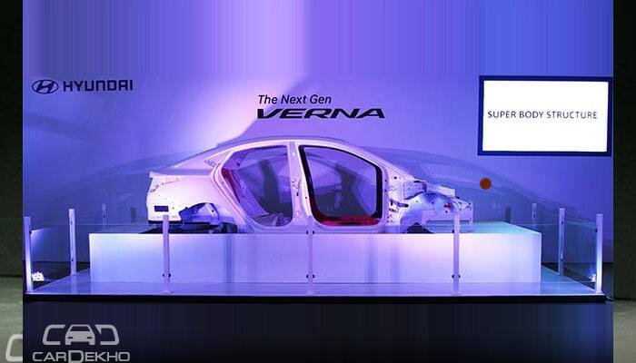 Hyundai 5th generation Verna unveiled, to be launched later this month