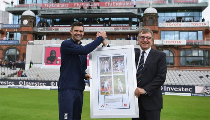 Old Trafford renames Pavilion End after England pacer James Anderson