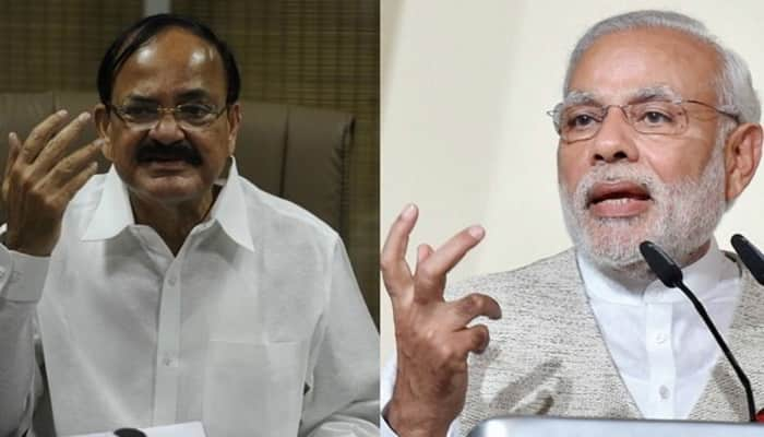 PM Narendra Modi wishes Venkaiah Naidu on vice-presidential elections win