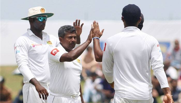 India vs Sri Lanka, 3rd Test: Back pain rules Rangana Herath out of Pallekele encounter India vs Sri Lanka, 3rd Test: Back pain rules Rangana Herath out of Pallekele encounter