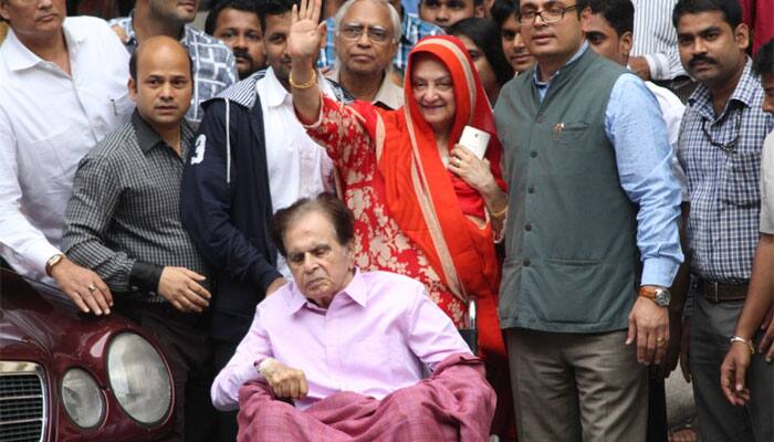 This has been a miracle: Saira Banu on Dilip Kumar&#039;s discharge