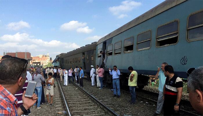 Egypt train crash kills 36, injures more than 100