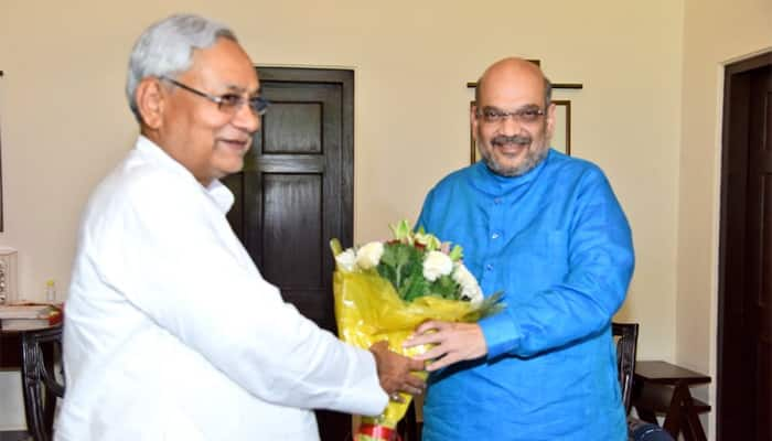 Amit Shah formally invites Nitish Kumar-led JD(U) to join NDA