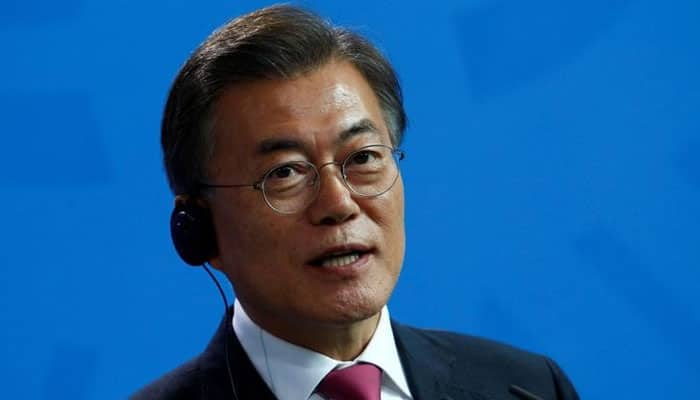 South Korea&#039;s President Moon Jae-in says &#039;no more war on Korean peninsula&#039;, urges North to halt provocations 