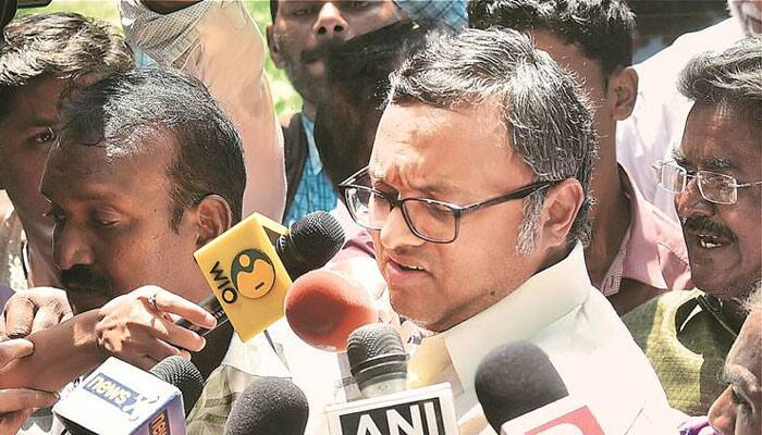 SC puts on hold Madras HC order on Karti Chidambaram