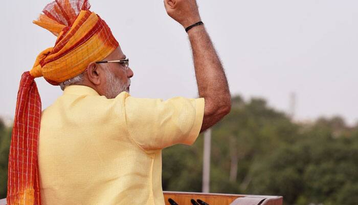 PM Modi hoists tricolour at Red Fort to mark 70th Independence Day  - WATCH  full speech