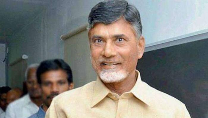 Andhra Pradesh Chief Minister N. Chandrababu Naidu hoists tricolour in Tirupati