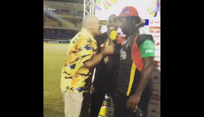 WATCH: Dwayne Bravo, Chris Gayle lit up post-match presentation with dance moves