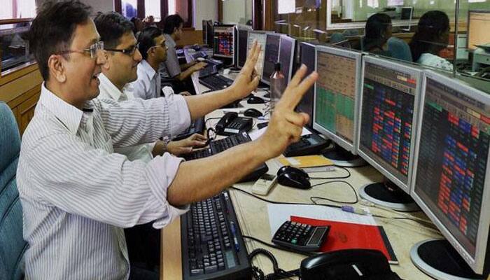 Sensex pulls off biggest gain in a month, climbs 322 points