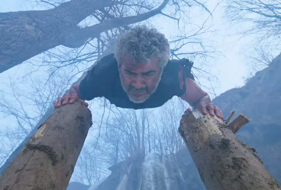 Movie still from the movie Vivegam