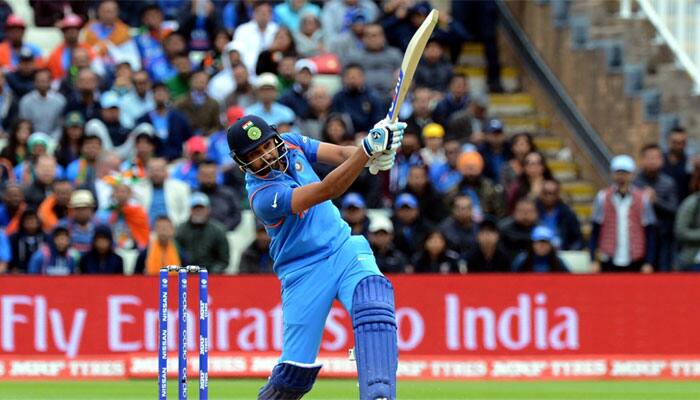 WATCH: Rohit Sharma becomes victim of bizarre run-out, drops bat after it gets stuck inches away from crease