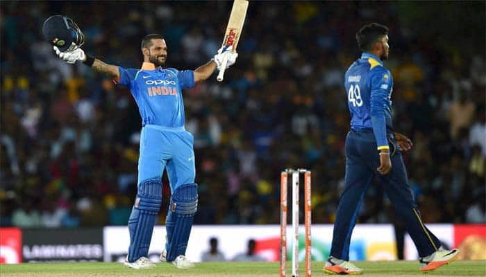 SL vs IND: Shikhar Dhawan becomes first Indian batsman to hit six consecutive 50-plus scores against any team in ODIs
